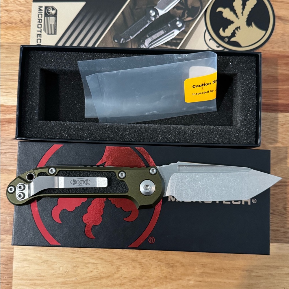 Microtech L.U.D.T. Tanto edge BNIB - Picture 2 of 6